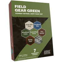 The Army Painter: Warpaints Fanatic: Combat se7ens: Field Gear Green (EN) (Special Order)