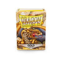 Sleeves: Dragon Shield: Matte: Gold (100) (EN) (Special Order)
