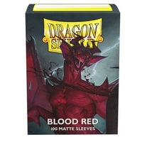 Sleeves: Dragon Shield: Matte: Blood Red (100) (EN) (Special Order)