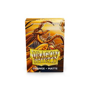 Sleeves: Dragon Shield: Matte Japanese: Orange (100) (EN)