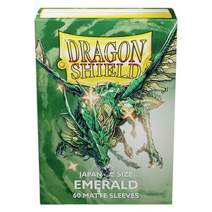 Sleeves: Dragon Shield: Matte Japanese: Emerald (60) (EN)