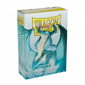 Sleeves: Dragon Shield: Matte Japanese: Turquoise Yadolom (60) (EN)