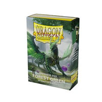 Sleeves: Dragon Shield: Matte Japanese: Forest Green (100) (EN)
