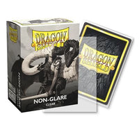 Sleeves: Dragon Shield: Matte: Non-Glare Clear V2 (100) (EN) (Special Order)