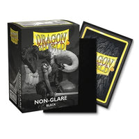 Sleeves: Dragon Shield: Matte: Non-Glare Black V2 (100) (EN) (Special Order)