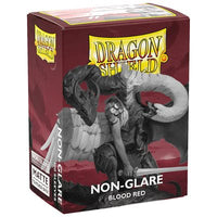 Sleeves: Dragon Shield: Non-Glare: Matte Blood Red (EN) (Special Order)