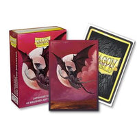 Sleeves: Dragon Shield: Limited Edition: Brushed Art Japanese: Valentine Dragon 2024 (60) (EN)