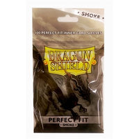 Sleeves: Dragon Shield: Perfect Fit: Toploader Inner Sleeves: Smoke (100) (EN) (Special Order)