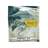 Sleeves: Dragon Shield: Perfect Fit: Sideloader Inner Sleeves: Clear (100) (EN) (Special Order)