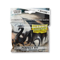 Sleeves: Dragon Shield: Perfect Fit: Sideloader Inner Sleeves: Smoke (100) (EN) (Special Order)