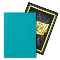 Sleeves: Dragon Shield: Matte DUAL: Glacier (Blue) (100) (EN) (Special Order)