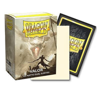 Sleeves: Dragon Shield: Matte DUAL: Valor (Ivory) (100) (EN) (Special Order)