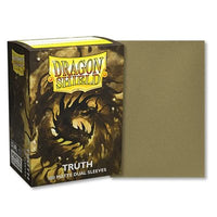 Sleeves: Dragon Shield: Matte DUAL: Truth (Gold) (100) (EN) (Special Order)