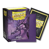Sleeves: Dragon Shield: Matte DUAL: Soul (Metallic Purple) (100) (EN) (Special Order)
