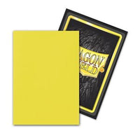 Sleeves: Dragon Shield: Matte Japanese DUAL: Lightning (Yellow) (60) (EN)