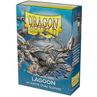Sleeves: Dragon Shield: Matte Japanese DUAL: Lagoon (Blue) (60) (EN)