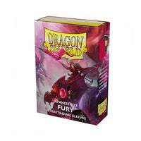 Sleeves: Dragon Shield: Matte Japanese DUAL: Fury Alaria Commonwealth Champion (Fuchsia) (60) (EN)