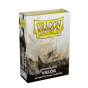 Sleeves: Dragon Shield: Matte Japanese DUAL: Valor (Ivory) (60) (EN)