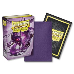 Sleeves: Dragon Shield: Matte Japanese DUAL: Soul (Metallic Purple) (60) (EN)