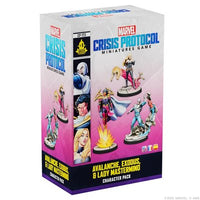 Marvel: Crisis Protocol: Avalanche, Exodus & Lady Mastermind - Character Pack (ML) (Special Order)