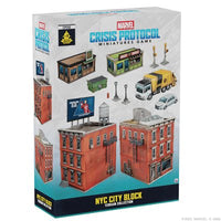 Marvel: Crisis Protocol - NYC City Block Terrain Collection (EN) (Special Order)