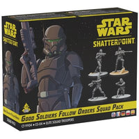 Star Wars: Shatterpoint: Good Soldiers Follow Orders Squad Pack (ML) (Special Order)