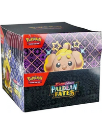 Pokemon TCG Paldean Fates Tech Sticker Collection Display Box Factory Sealed