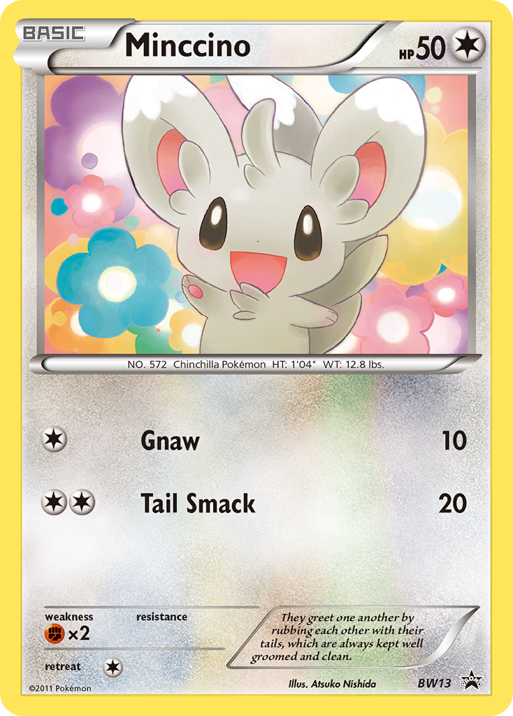 Minccino (#) (19) - BW Trainer Kit Excadrill & Zoroark