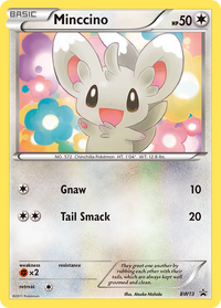 Minccino (#) (4) - BW Trainer Kit Excadrill & Zoroark