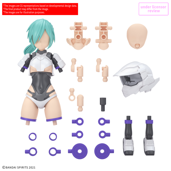 30MS OPTION PARTS SET 22 (TURBO COSTUME α) ［COLOR B］ (Pre-Order)