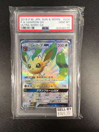(JAPANESE) FA/LEAFEON GX 206/150 PSA 10 #43548775