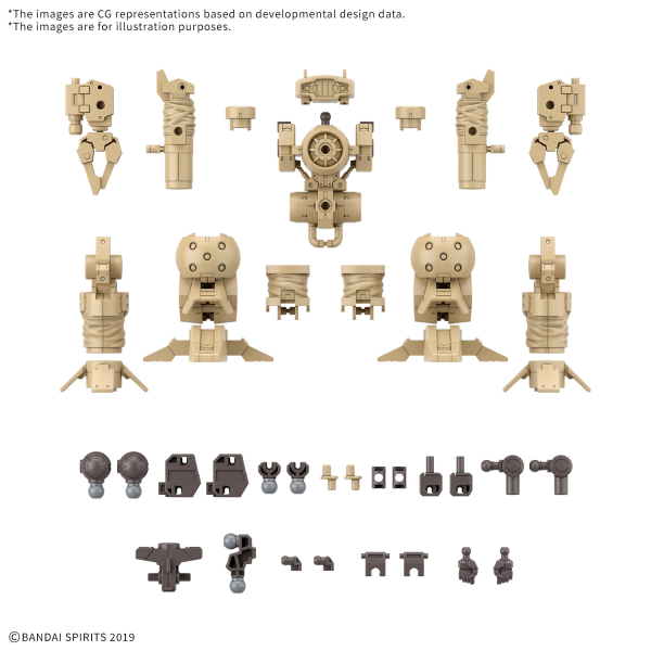 30MM 1/144 OPTION PARTS SET 18 (ARM UNIT/LEG UNIT 2) (Pre-Order)