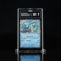 MISTY'S GYARADOS #049/182 DESTINED RIVALS PRERELEASE STAFF TAG 9 #C7249601