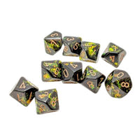 Dice: 10x D10: Brush Dice: Deep Forest (EN) (Special Order)