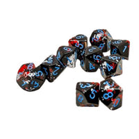 Dice: 10x D10: Brush Dice: Dark Side (EN) (Special Order)
