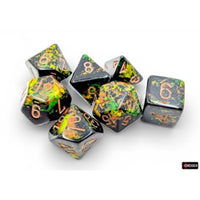Dice: 7pc: Brush Dice: Polyhedral: Deep Forest (EN) (Special Order)