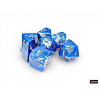 Dice: 7pc: Brush Dice: Polyhedral: Wavebreak (EN) (Special Order)