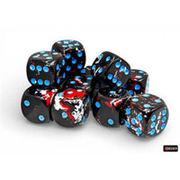 Dice: 12x D6: 16mm: Brush Dice: Dark Side (EN) (Special Order)