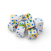 Dice: 12x D6: 16mm: Brush Dice: Breezy (EN) (Special Order)