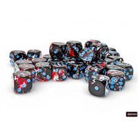 Dice: 12x D6: 12mm: Brush Dice: Dark Side (EN) (Special Order)