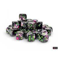 Dice: 12x D6: 12mm: Brush Dice: Paintball (EN) (Special Order)