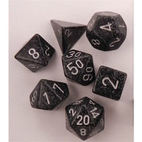 Dice: 7 pc: Speckled: Ninja (EN) (Special Order)