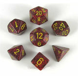 Dice: 7 pc: Speckled: Mercury (EN) (Special Order)