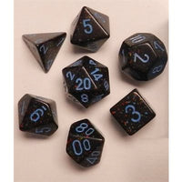 Dice: 7 pc: Speckled: Blue Stars (EN) (Special Order)