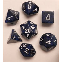 Dice: 7 pc: Speckled: Stealth (EN) (Special Order)
