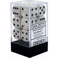 Dice: 12x D6: 16 mm: Speckled: Arctic Camo (EN) (Special Order)