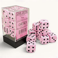 Dice: 12x D6: 16 mm: Speckled: Pink (EN) (Special Order)