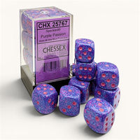 Dice: 12x D6: 16 mm: Speckled: Purple Passion (EN) (Special Order)