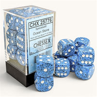 Dice: 12x D6: 16 mm: Speckled: Ocean Stone (EN) (Special Order)