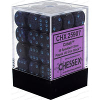 Dice: 36x D6: 12 mm: Speckled: Cobalt (EN) (Special Order)